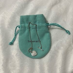 Sterling Silver Enamel Return to Tiffany Love Heart Tag Toggle
Bracelet Blue